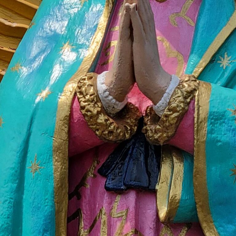 Madonna statue in Independence, Missouri
