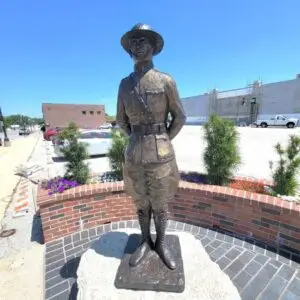 Captain Harry statue in Independence, Missouri