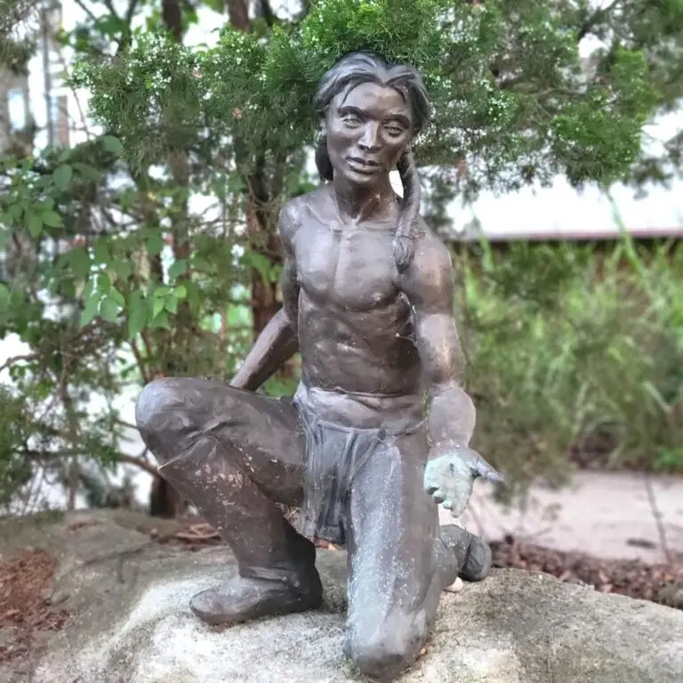 The Old Spring statue in Independence, Missouri