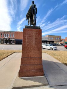 President Andrew Jackson statue in Independence, Missouri