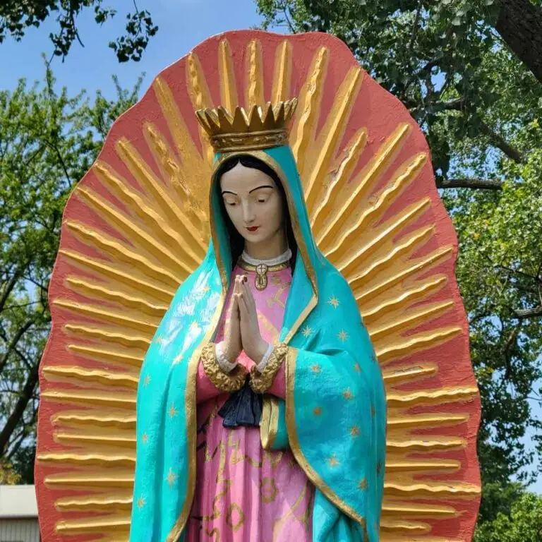 Madonna statue in Independence, Missouri
