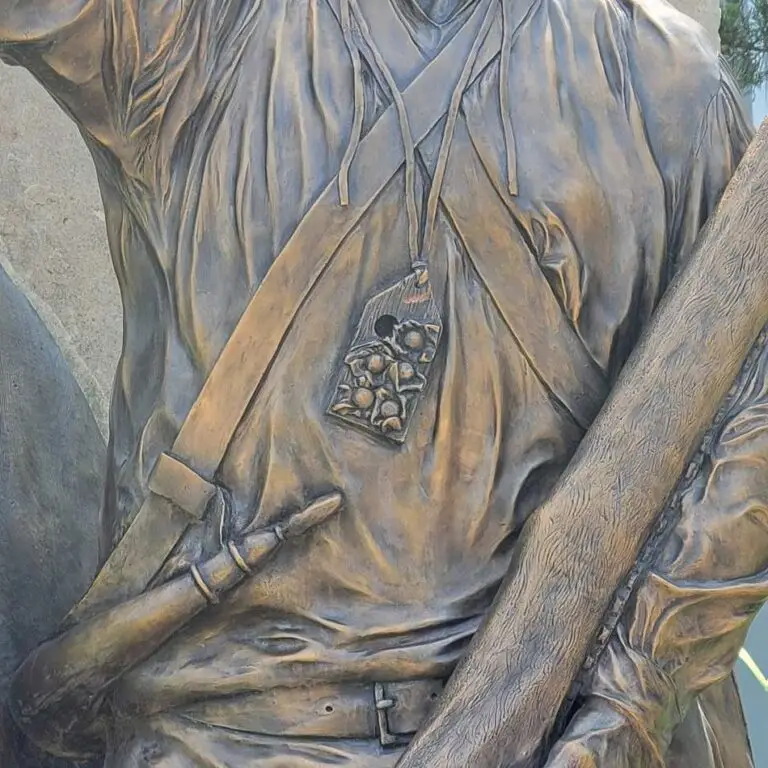 Jim Bridger statue in Independence, Missouri