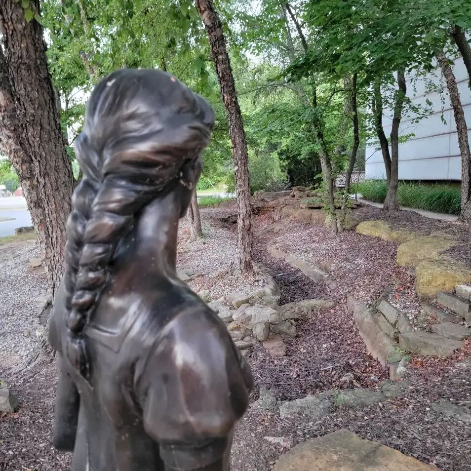 The Old Spring statue in Independence, Missouri