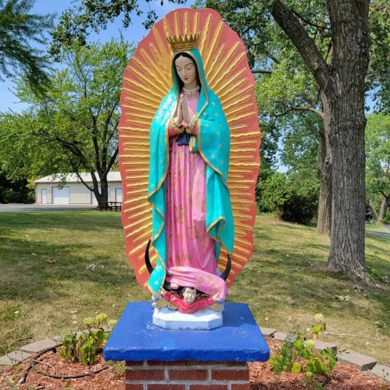 Madonna statue in Independence, Missouri